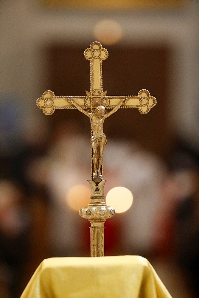 Christ on the cross, Villemomble, Seine-Saint-Denis, France, Europe