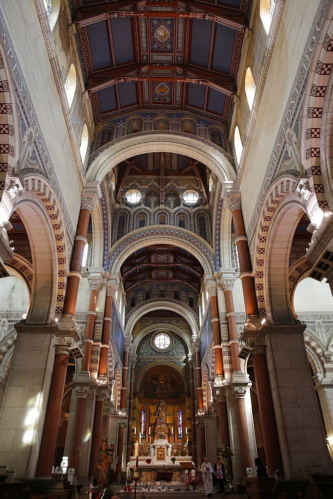 Notre Dame de Brebieres basilica, Albert, Somme, France, Europe