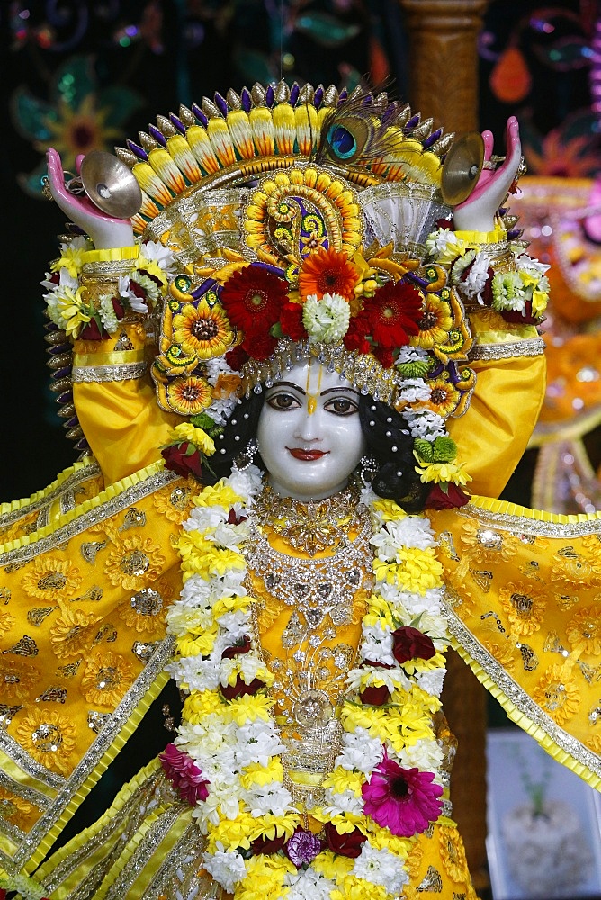 Gaura (Nitai), Gaura Purnima celebration at ISKCON Paris, France, Europe