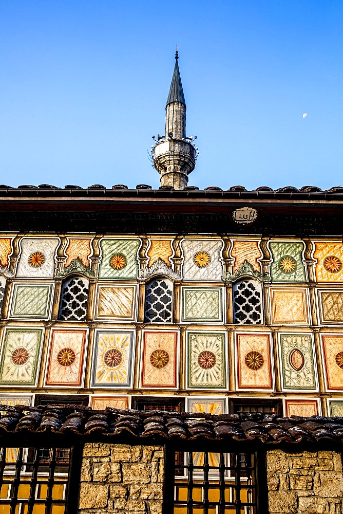 Pasha Mosque, the painted mosque of Tetovo, Republic of Macedonia, Europe