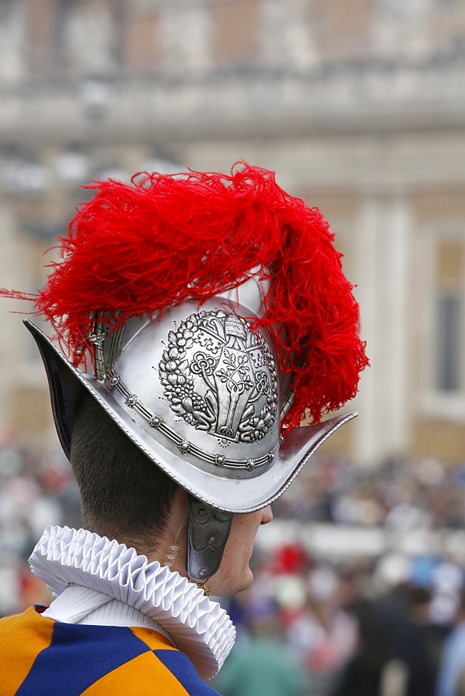 Swiss guard, Vatican, Rome, Lazio, Italy, Europe