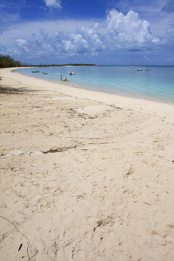 The beach of Fernandez on Cat Island, Bahamas, West Indies, Caribbean, Central America