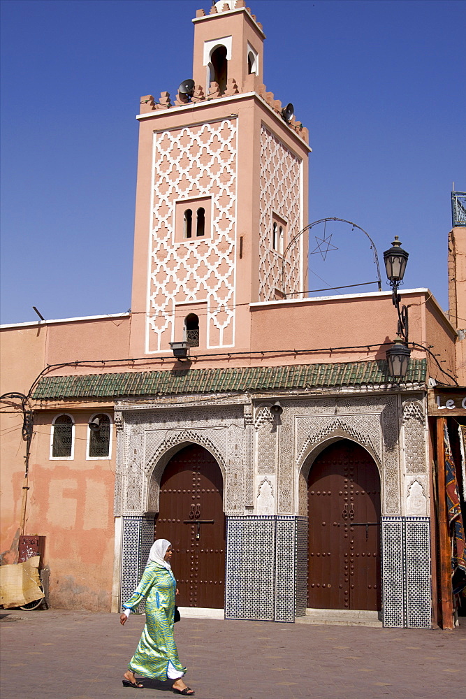 Djemaa El Fna square in Marrakech, Morocco, North Africa, Africa