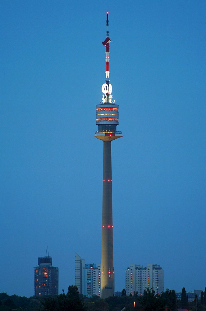 Donauturm Tower, Vienna, Austria, Europe
