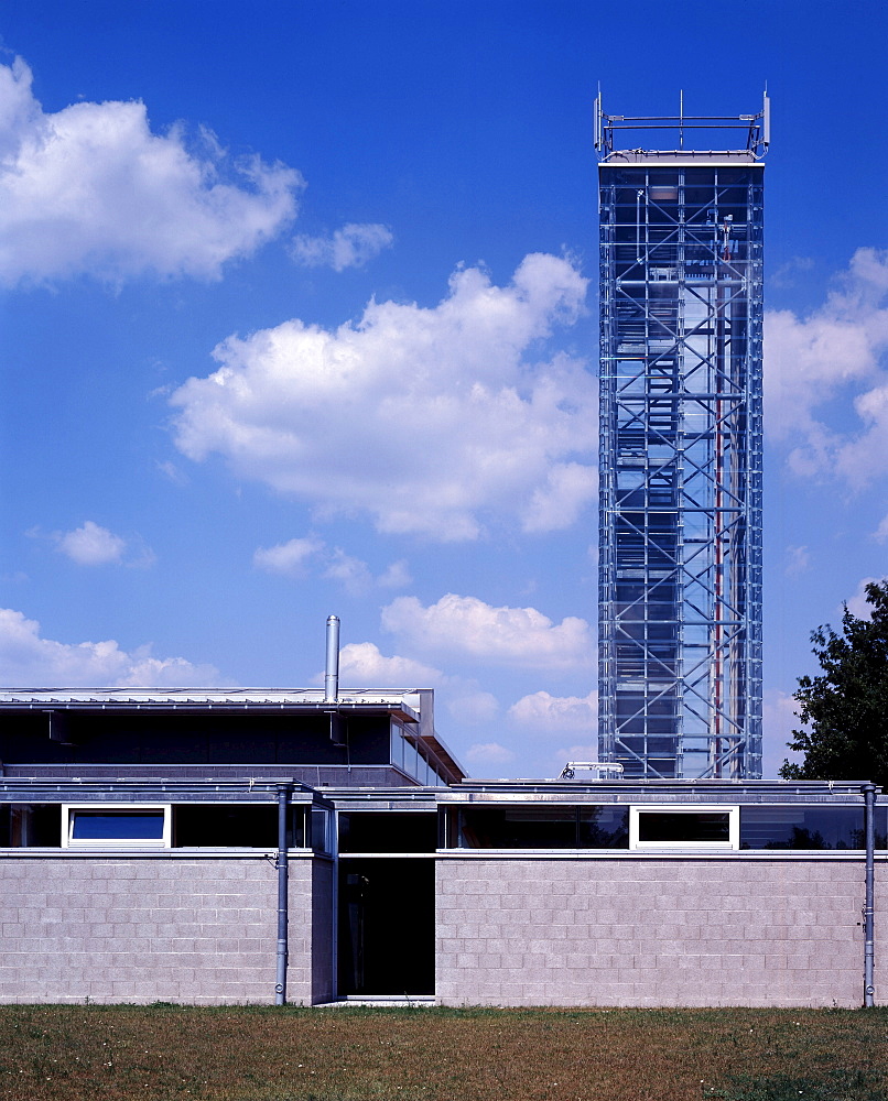 Fire Station, Cosfeld, Nordrhein-Westfalen, Germany, Europe