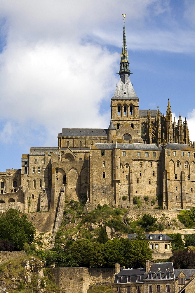 Mont St. Michel, UNESCO World Heritage Site, Normandy, France, Europe