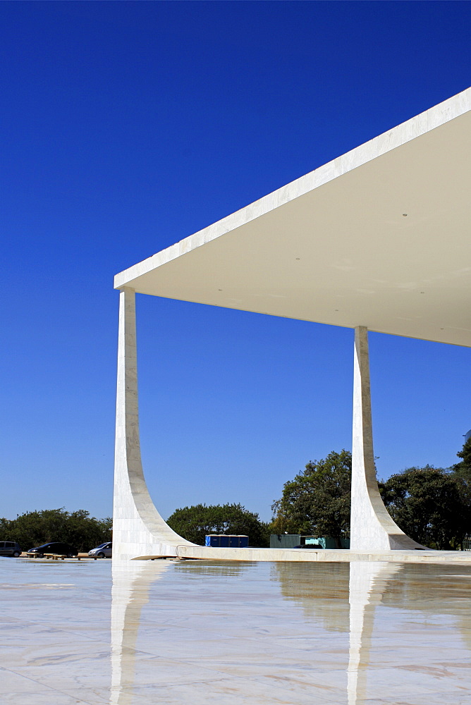 Supreme Federal Court, architect Oscar Niemeyer, Brasilia, Brazil, South America