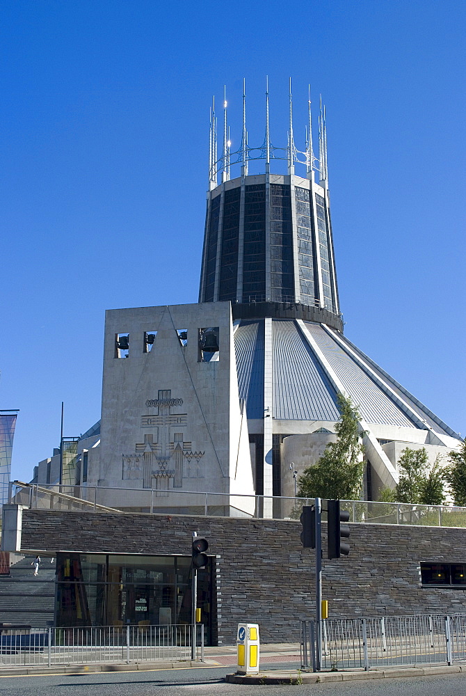 Liverpool Metropolitan (Catholic) Cathedral, Liverpool, Merseyside, England, United Kingdom, Europe