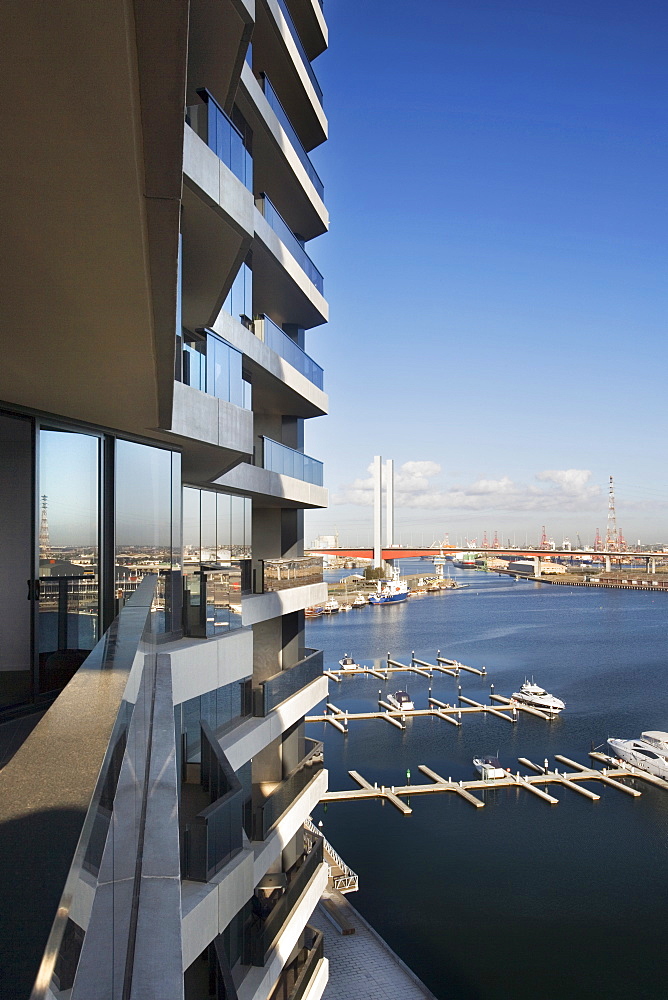 Dock 5 Tower, Victoria Harbour, Melbourne, Victoria, Australia, Pacific