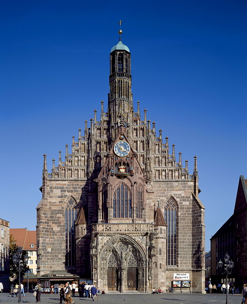 Frauenkirche, Nurnberg, Bavaria, Germany, Europe