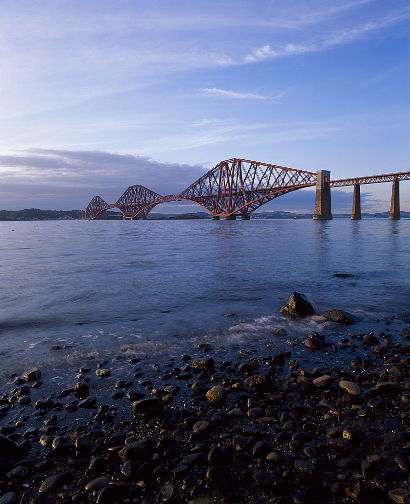 Forth Rail Bridge, Queensferry, Firth of Forth, Lothian, Scotland, United Kingdom, Europe