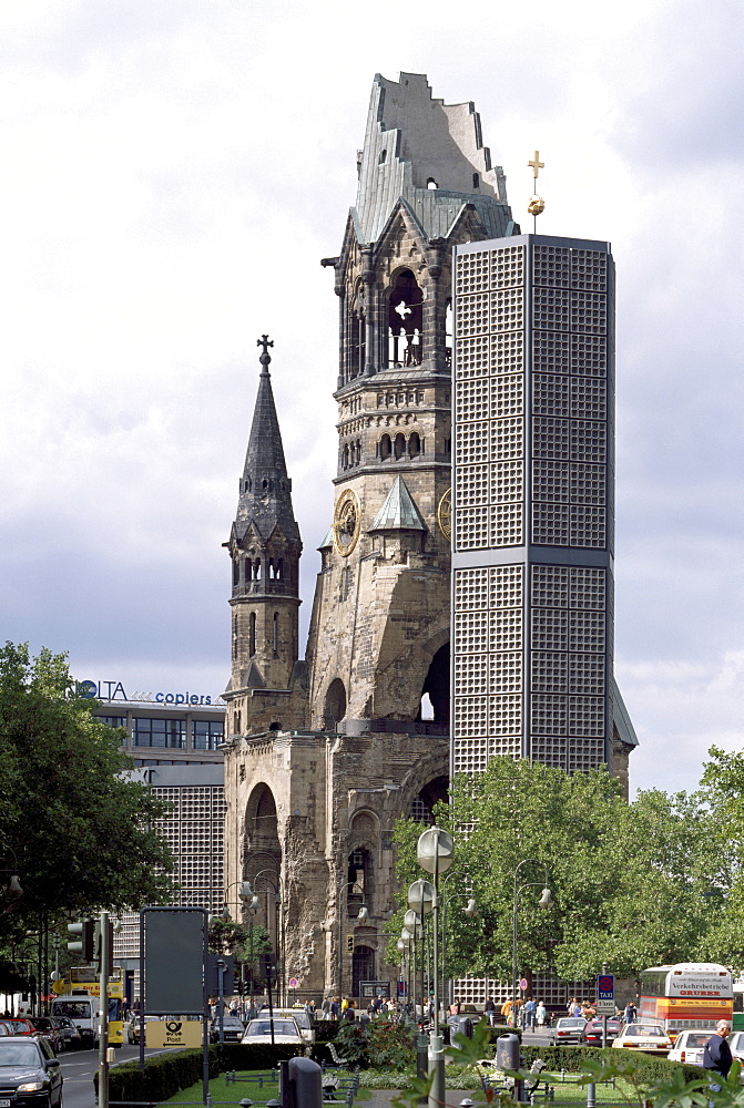 Kaiser-Wilhelm Gedachniskirche, Berlin, Germany, Europe