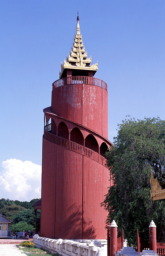 Reconstructed Palace, Mandalay, Myanmar (Burma), Asia