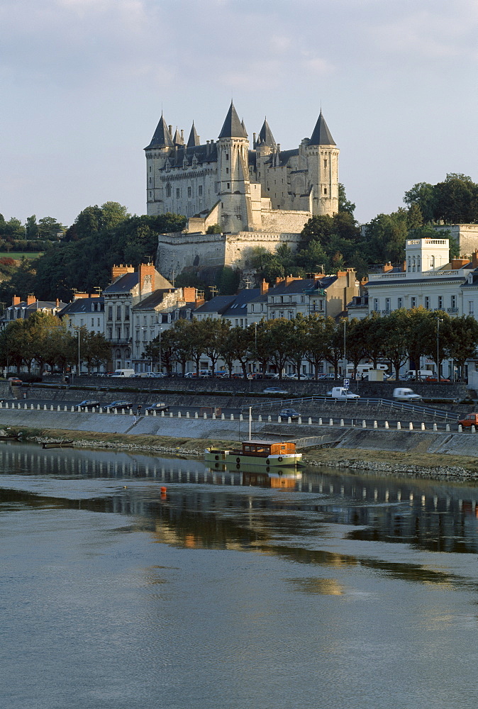 Chateau de Saumur, Saumur, Loire Valley, UNESCO World Heritage Site, Maine-et-Loire, France, Europe