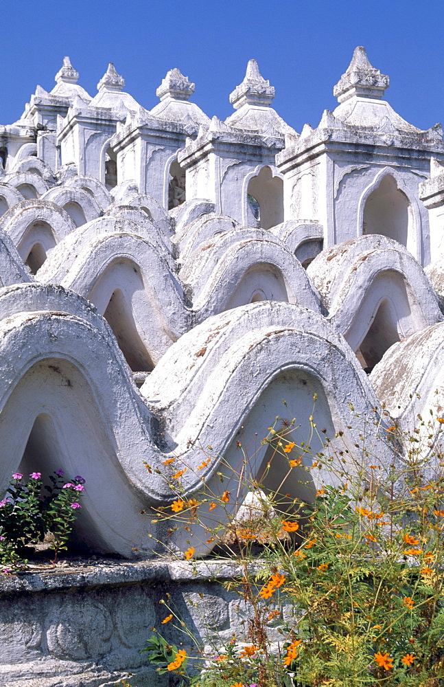 Hsinbyume Pagoda, Mingun, Mynamar (Burma), Asia