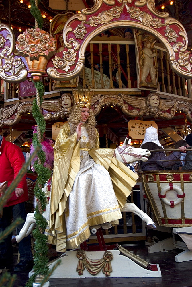 Kinder Weihnachtsmarkt (Christmas Market),  Nuremberg, Bavaria, Germany, Europe