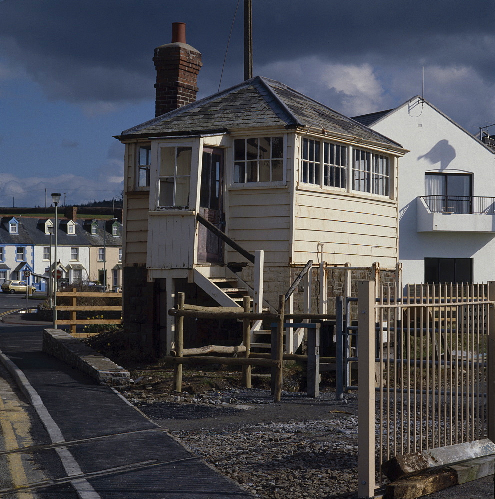 Old Signal Box, Instow, Devon, England, United Kingdom, Europe