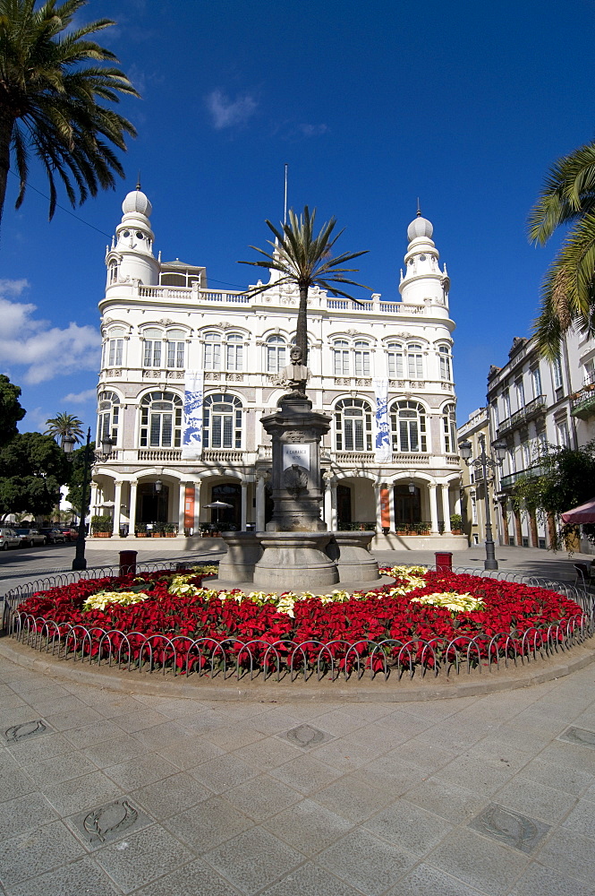 Colonial buildings in Las Palmas, Gran Canaria, Canary Islands, Spain, Europe