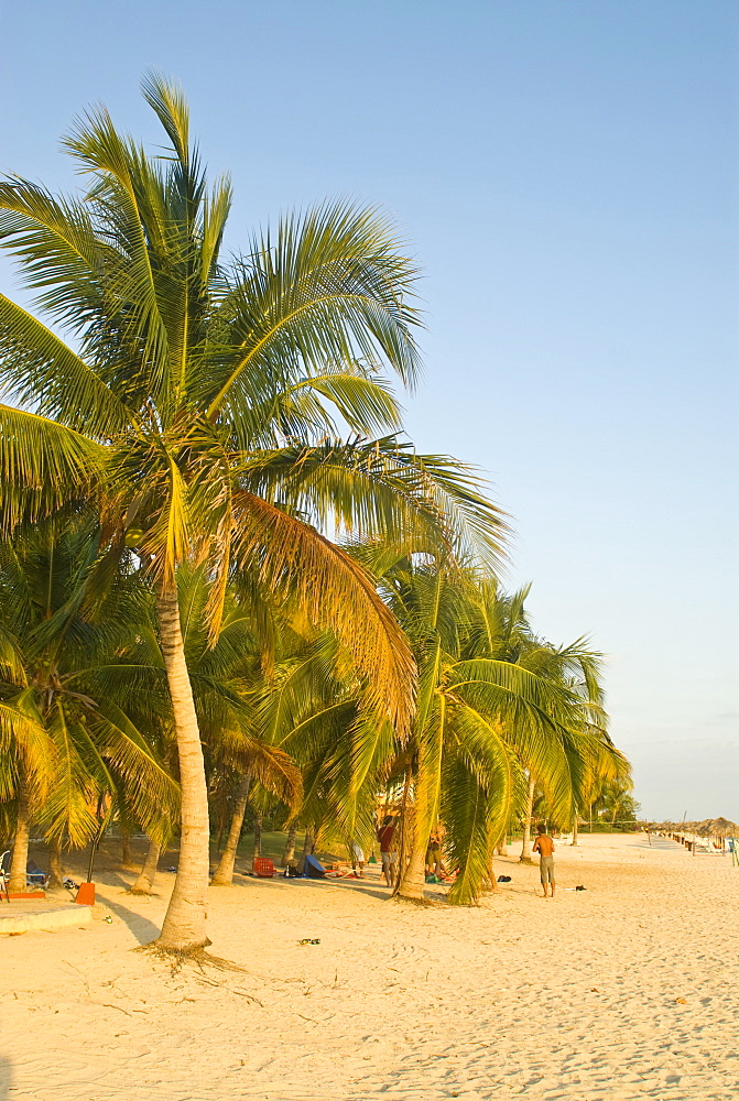 White sand beach, Playa Ancon, Trinidad, Cuba, West Indies, Caribbean, Central America