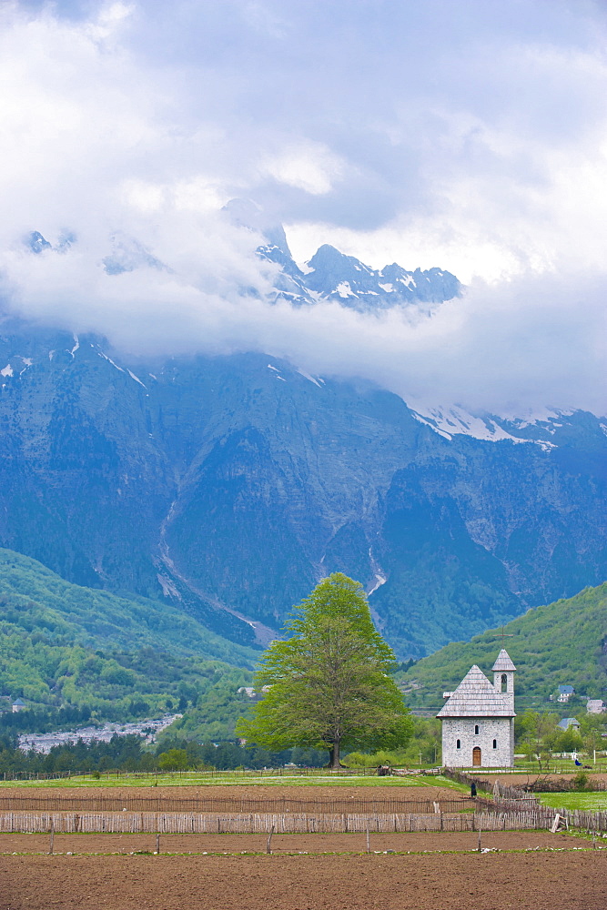 Thethi in the Albanian Alps, Albania, Europe