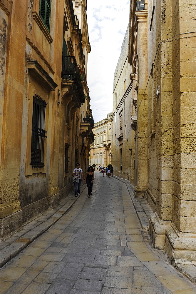 The town of Imdima (Mdina), Malta, Europe 