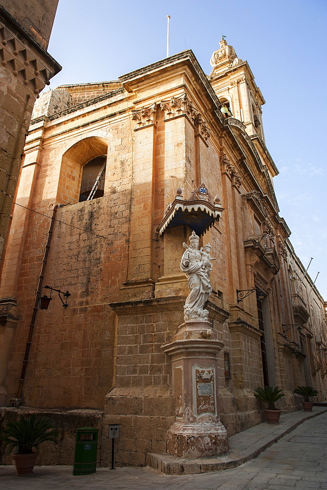 The town of Imdima (Mdina), Malta, Europe 