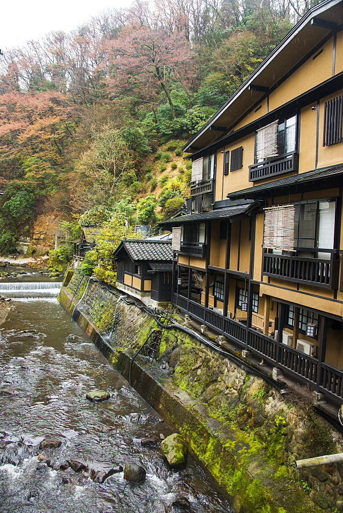 Kurokawa onsen, public spa, Kyushu, Japan, Asia