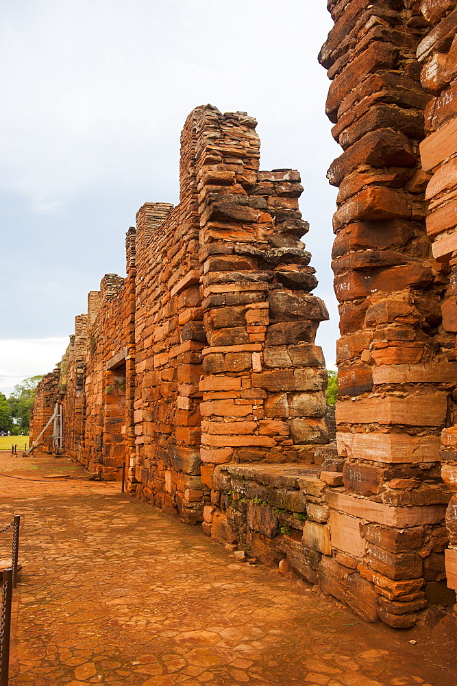 The Mission of San Ignacio Mini, UNESCO World Heritage Site, Argentina, South America 