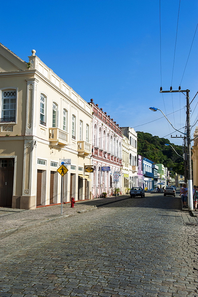 Colonial architecture in San Francisco do Sul, Brazil, South America