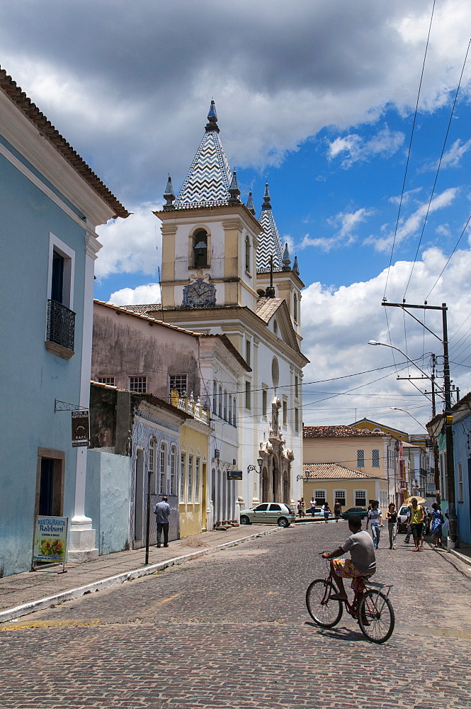 Historical center of Cachoeira near Salvador da Bahia, Bahia, Brazil, South America 