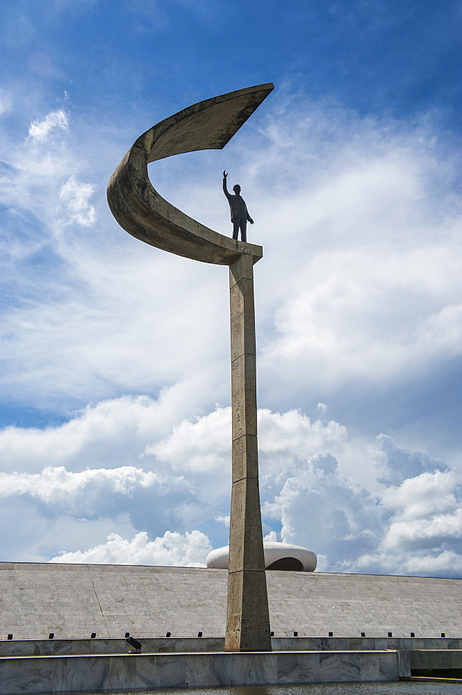 Memorial JK for Juscelino Kubitschek, Brasilia, Brazil, South America 