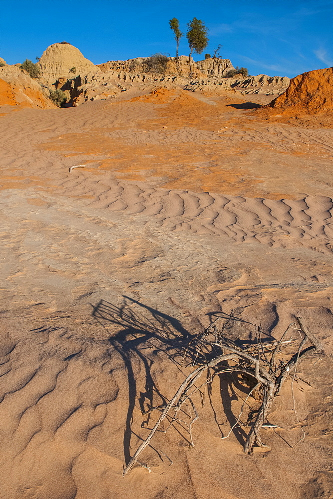 Walls of China, a series of Lunettes in the Mungo National Park, part of the Willandra Lakes Region, UNESCO World Heritage Site, Victoria, Australia, Pacific