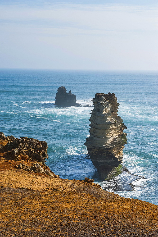 Bay of Islands rock formations along the Great Ocean Road, Victoria, Australia, Pacific 