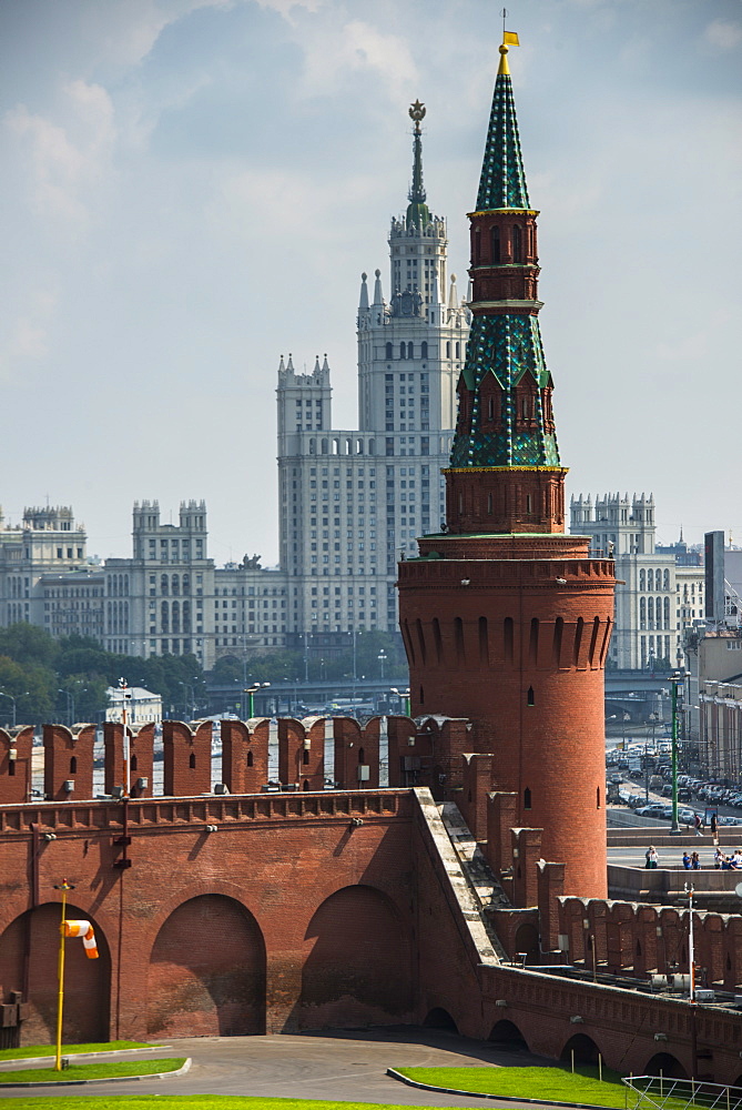 The Kremlin, UNESCO World Heritage Site, Moscow, Russia, Europe 