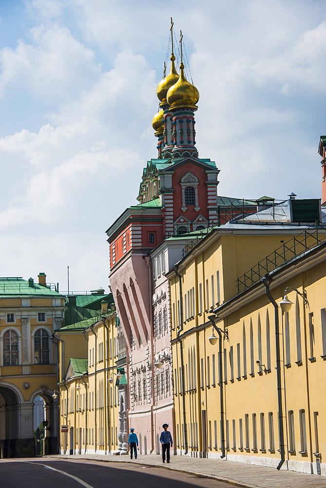 The Kremlin, UNESCO World Heritage Site, Moscow, Russia, Europe