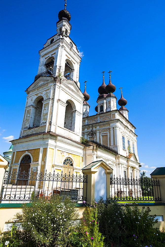 Orthodox Church in Plyos, Golden Ring, Russia, Europe 