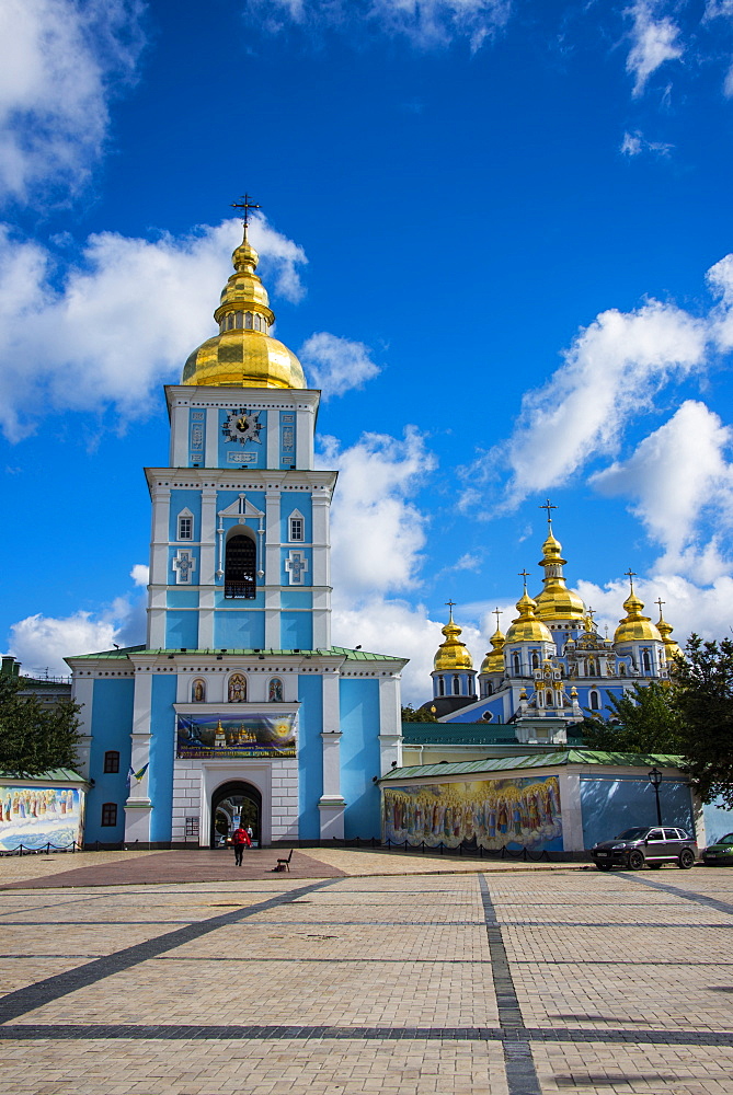 St. Michael's gold-domed cathedral, Kiev, Ukraine, Europe