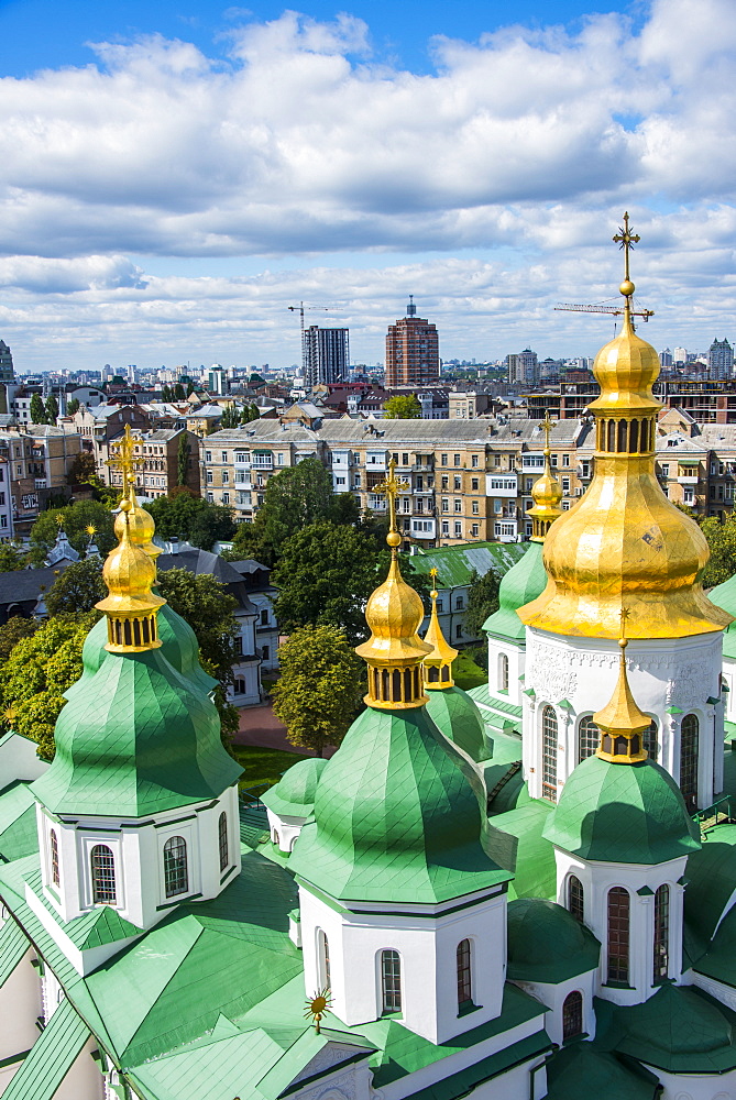 St. Sophia's Cathedral, UNESCO World Heritage Site, Kiev (Kyiv), Ukraine, Europe 