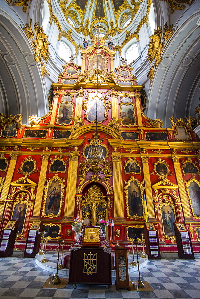 St. Andrews Church in Kiev (Kyiv), Ukraine, Europe 