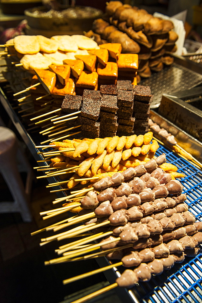 Tofu for sale, Shilin Night Market, Taipei, Taiwan, Asia