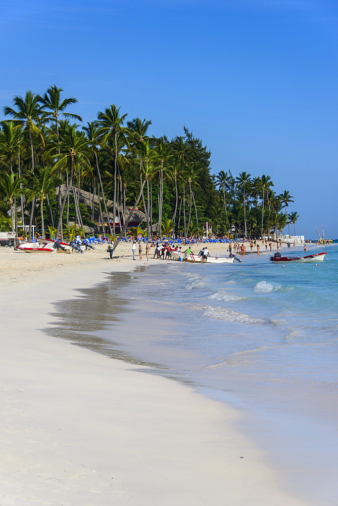 Beach of Bavaro, Punta Cana, Dominican Republic, West Indies, Caribbean, Central America