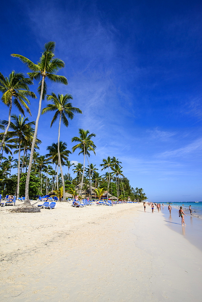 Beach of Bavaro, Punta Cana, Dominican Republic, West Indies, Caribbean, Central America