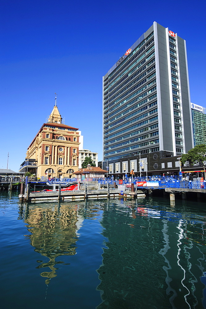 Harbour of Auckland, North Island, New Zealand, Pacific