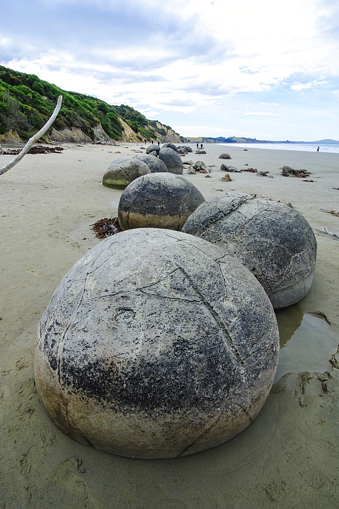 Moeraki Boulders, Koekohe Beach, South Island, New Zealand, Pacific