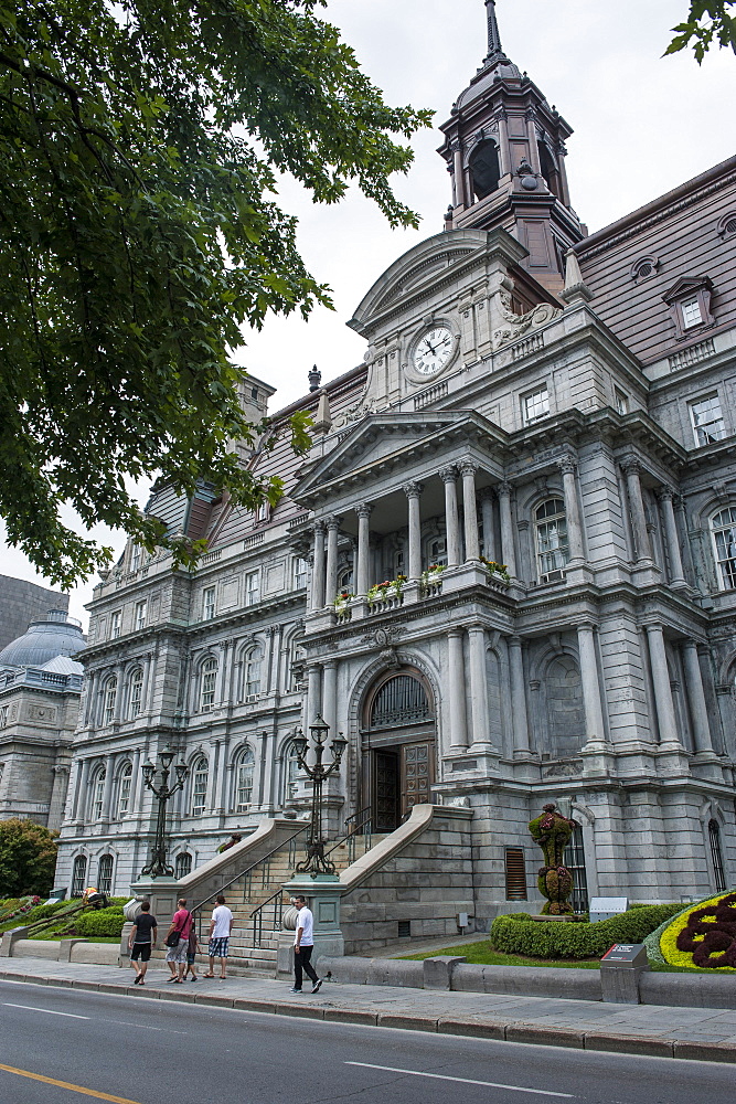 Montreal City Hall, Montreal, Quebec, Canada, North America