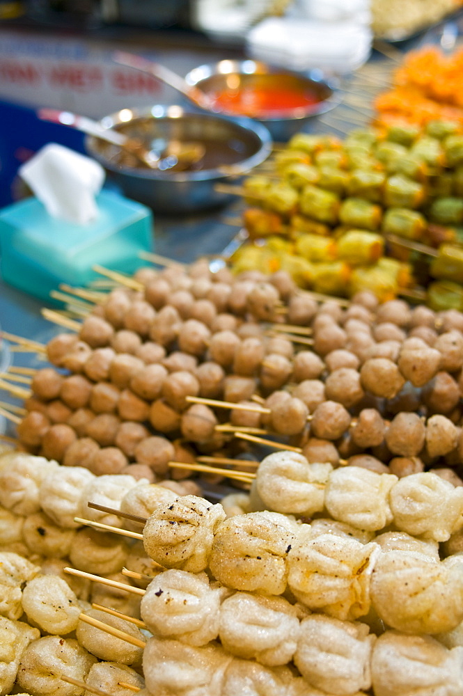 Traditional Vietnamese food for sale, Ho Chi Minh City (Saigon), Vietnam, Indochina, Southeast Asia, Asia