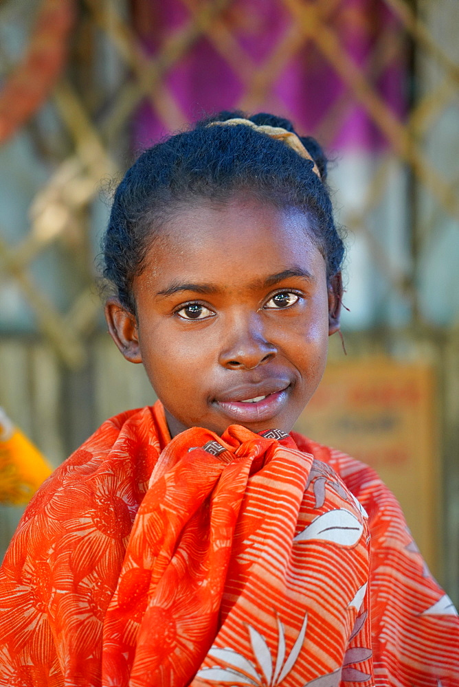 Children at Bekopaka village, Tsingy de Bemaraha National Park, Melaky Region, Western Madagascar, Africa