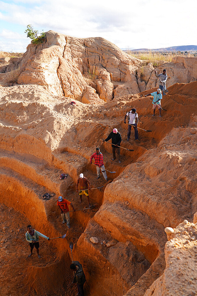 Ilakaka sapphire mines, Ilakaka, Fianarantsoa province, Ihorombe Region, Southern Madagascar, Africa