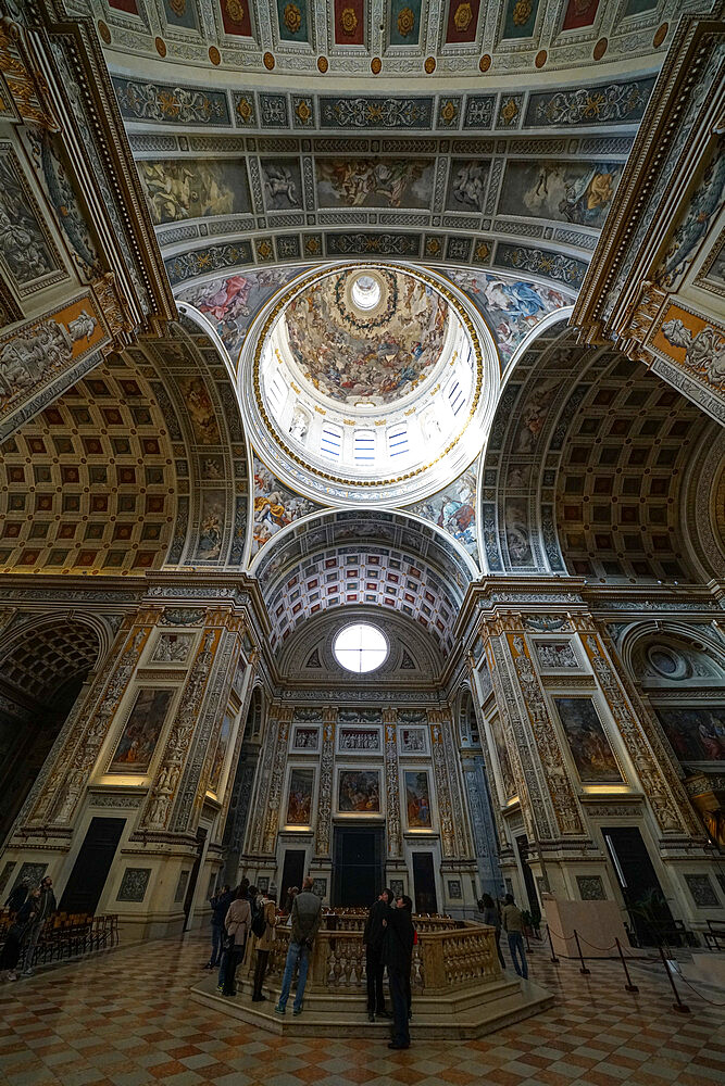 Basilica of Sant'Andrea, Mantua, Lombardy, Italy, Europe