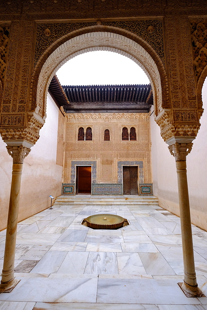 Palacios Nazaries, The Alhambra, UNESCO World Heritage Site, Granada, Andalucia, Spain, Europe